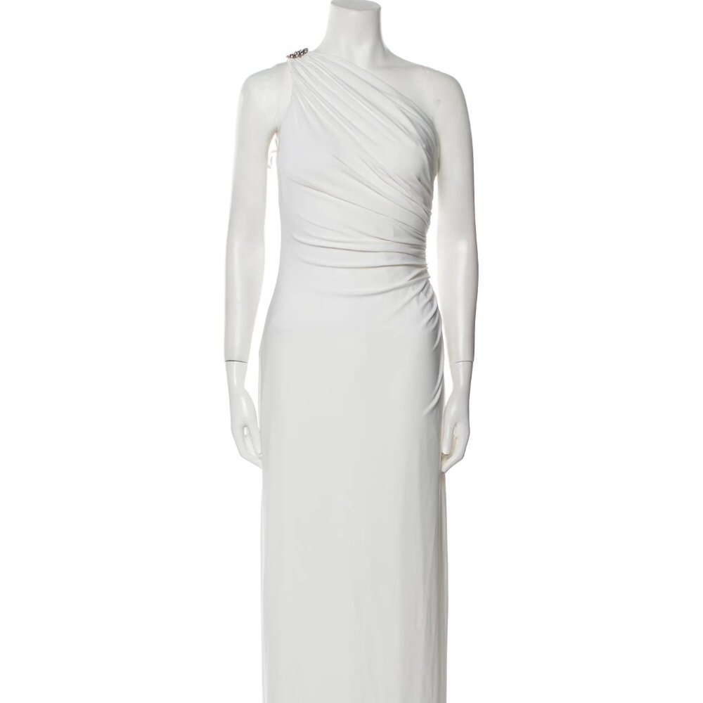Versace, One-Shoulder Maxi Gown